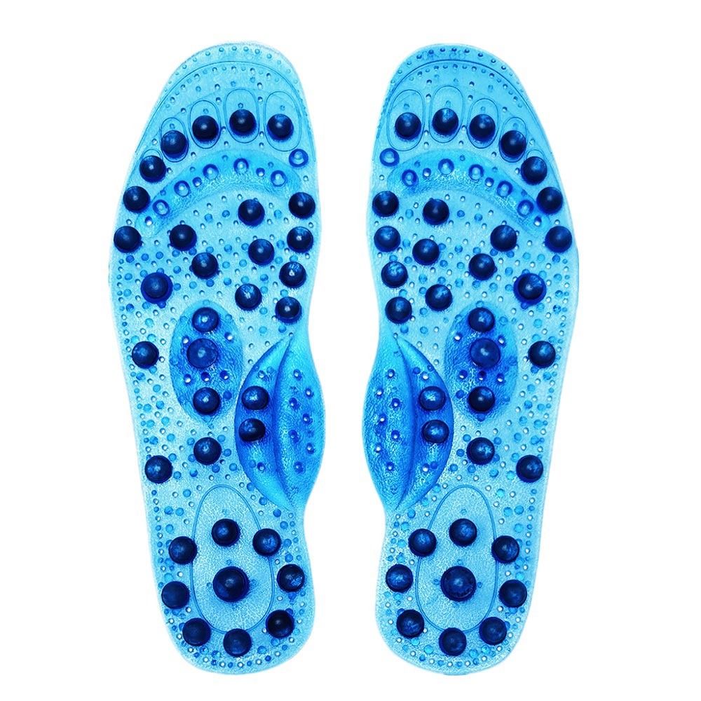 Unisex Blood Circulation Massage Pads Therapy Massage Insoles 68 Acupressure