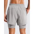 thumbnail image 2 of Shorts CRZ YOGA 2 en 1 con Forro, Secado Rápido y Bolsillos Talla M, 2 of 5
