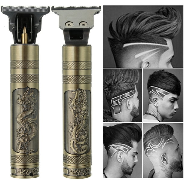 Dragon Carving T-Outliner Skeleton Cordless Beard Trimmers For Men  Baldheaded Hair Clipper - Walmart.com - Walmart.com