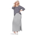 thumbnail image 6 of Ellos Women's Knit Maxi Skirt Skirt, 6 of 6