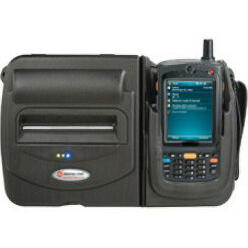 Datamax-O'Neil PrintPAD Direct Thermal Printer, Monochrome, Portable, Receipt Print, Serial, Bluetooth, Battery Included, Black