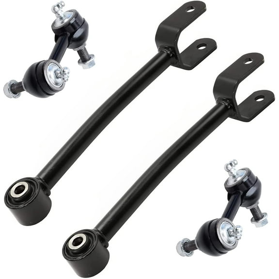 Detroit Axle - Rear Upper Control Arms Sway Bar Links Replacement for 2011-2013 200 Dodge Avenger - 4pc Set