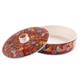thumbnail image 5 of Bico Red Spring Bird Ceramic 8.8 inch Tortilla Warmer, Tortilla Server with Lid, Taco Holder for Mexican Fiesta Party, Taco Tuesday, Microwave and Dishwasher Safe, 5 of 5