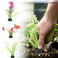 thumbnail image 2 of 12PC Fish Tank Accessories Aquarium Decorations Small Tank Decor Artificial Plants, Aquarium Decoration Accessories, Artificial Fish Tank Decor for Aquarium, 2 of 7