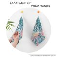 DNAGSB Tropical Leaves7295 Kitchen Towels 1PCS, Soft Hand Towels with