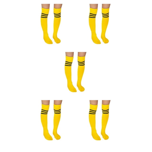Sonducket 1 par de calcetines de fútbol hasta la rodilla, calcetín de fútbol de verano para mantener el calor en clima frío, protección de tobillo, Type2 NO2 Sonducket CBP215288