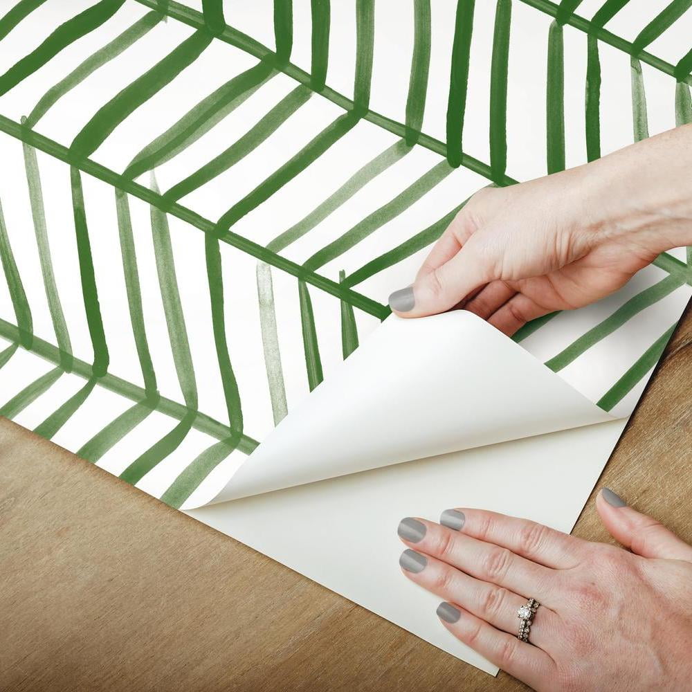 Cat Coquillette Herringbone Peel and Stick Wallpaper