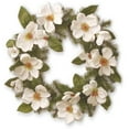 thumbnail image 1 of National Tree NRV7-13-24W 24 in. Cream Magnolia Wreath, 1 of 1