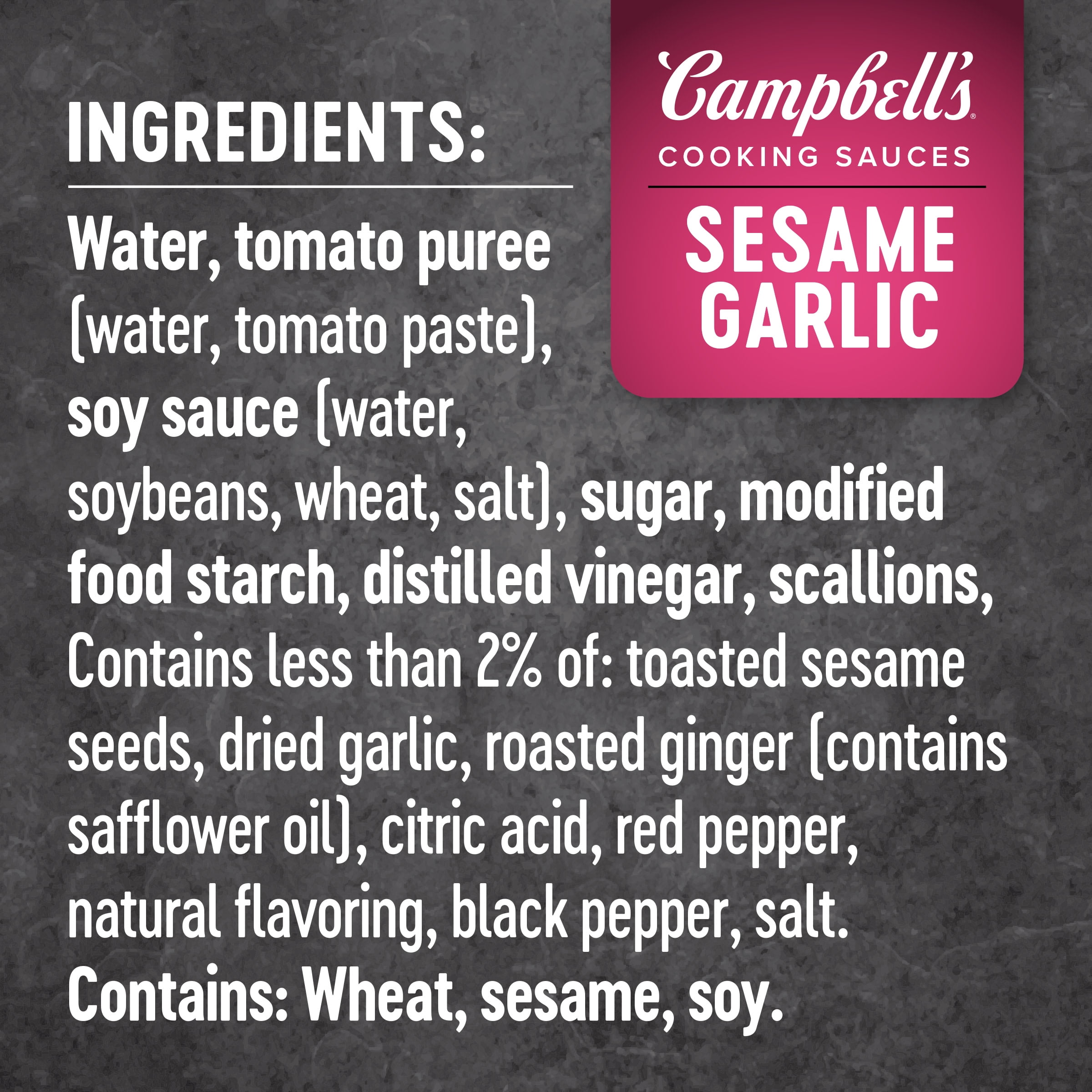Campbell's Skillet Sauces Sesame Chicken, 11 oz.