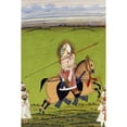 thumbnail image 3 of Mewar, Tara 13x18 Black Modern Framed Museum Art Print Titled - Equestrian Portrait of Maharana Jawan Singh, 3 of 5