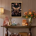 thumbnail image 2 of Arte de pared vintage con textura 3D con forma de mariposa gótica, marco de 40 x 60 cm, 2 of 9