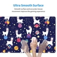 thumbnail image 4 of Salouo Lama in Space Print Large Mouse Pad,Extended Mat Desk Pad, 3mm Thick Mice Pad Desk Mat Big Desk Pad for Work, Game, Office, Home -16 x 29.5in, 4 of 8
