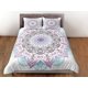 thumbnail image 3 of Mandala Juego de Funda Nórdica Ropa de Cama Boho, Ropa de Cama y Funda de Almohada Hippie, Individual, 3 of 4