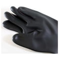 thumbnail image 2 of HAWK Men's 24" (61 cm) Smooth Black Rubber Gloves | Size Large (L) | Full Arm Protection | Industrial-Grade | Heavy Duty & Waterproof, 2 of 3