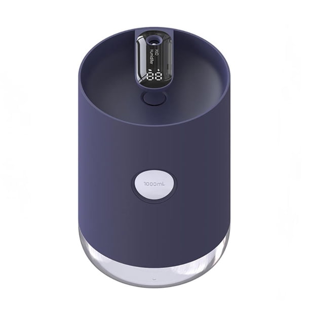 Billuyoard Humidificador de aire Digital USB de 1000 ML, difusor de Aroma de niebla Dual, luz LED para hogares, habitaciones, oficinas, escritorios Electrodomésticos Azul oscuro Billuyoard HA025985-02