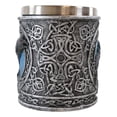 thumbnail image 3 of Ebros Moonlight Raven With Celtic Tribal Tattoo Drinking Mug Cup 6.25"W, 3 of 7