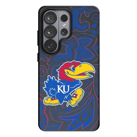 Keyscaper Kansas Jayhawks Paisley Galaxy Magnetic Bump Case