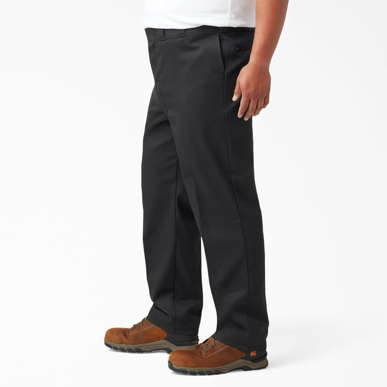 Dickies Men's 874 Pants Classic Original Fit Work School Uniform Straight  Leg, Black, 31X32