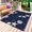 Blue, variant on Nautical Coastal Outdoor Rug for Patio/Deck/Porch, Non-Slip Large Area Rug 6 x 9 Ft, Ocean Beach Starfish Shell Conch Navy Blue Indoor Outdoor Rugs Washable Area Rugs, Camping Rug Carpet Runner