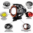 thumbnail image 4 of U7 Mini Fog Light Single 2 PCS Red Ring 2Pcs U7 Mini Fog Lights For Motorcycle (Red)Additional Motorcycle Led Lights with Angle Eyes Universal U7 Auxi, 4 of 4
