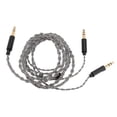 thumbnail image 1 of Cable Para Auriculares De 3,5 Mm, Sonido Estéreo, Cable Trenzado Para Auriculares De 4 Hilos, Enchufe Chapado En Oro Para Teléfono Inteligente, 1 of 7