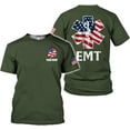 thumbnail image 3 of Personalized EMT Shirt, EMS Shirt, Customized EMS Shirts,EMT Paramedic Uniform Emergency Medical Technician Shirts (Black, 3XL), 3 of 8