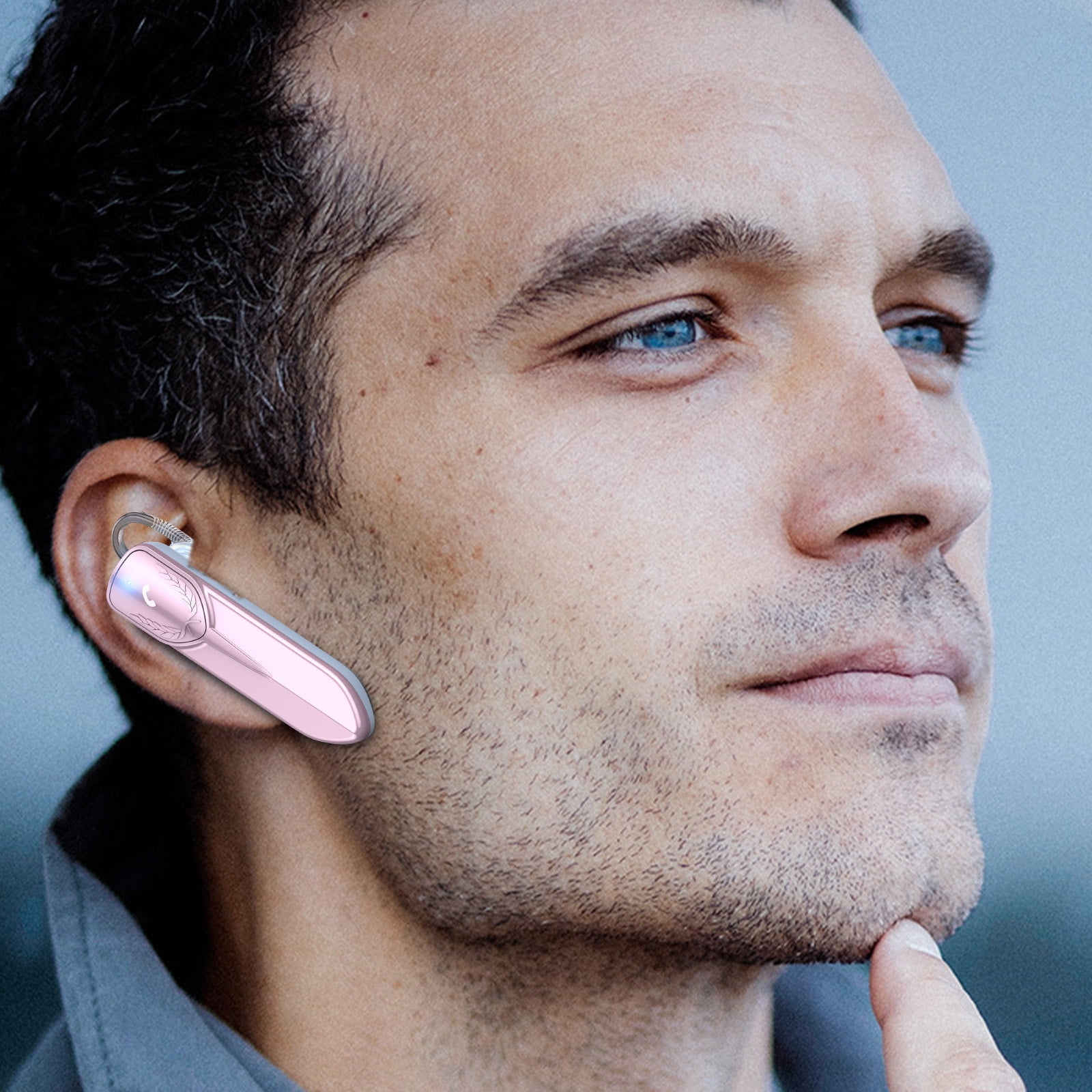 Weloille New Bluetooth Earpiece Wireless Handsfree Headset With Microphone For Business