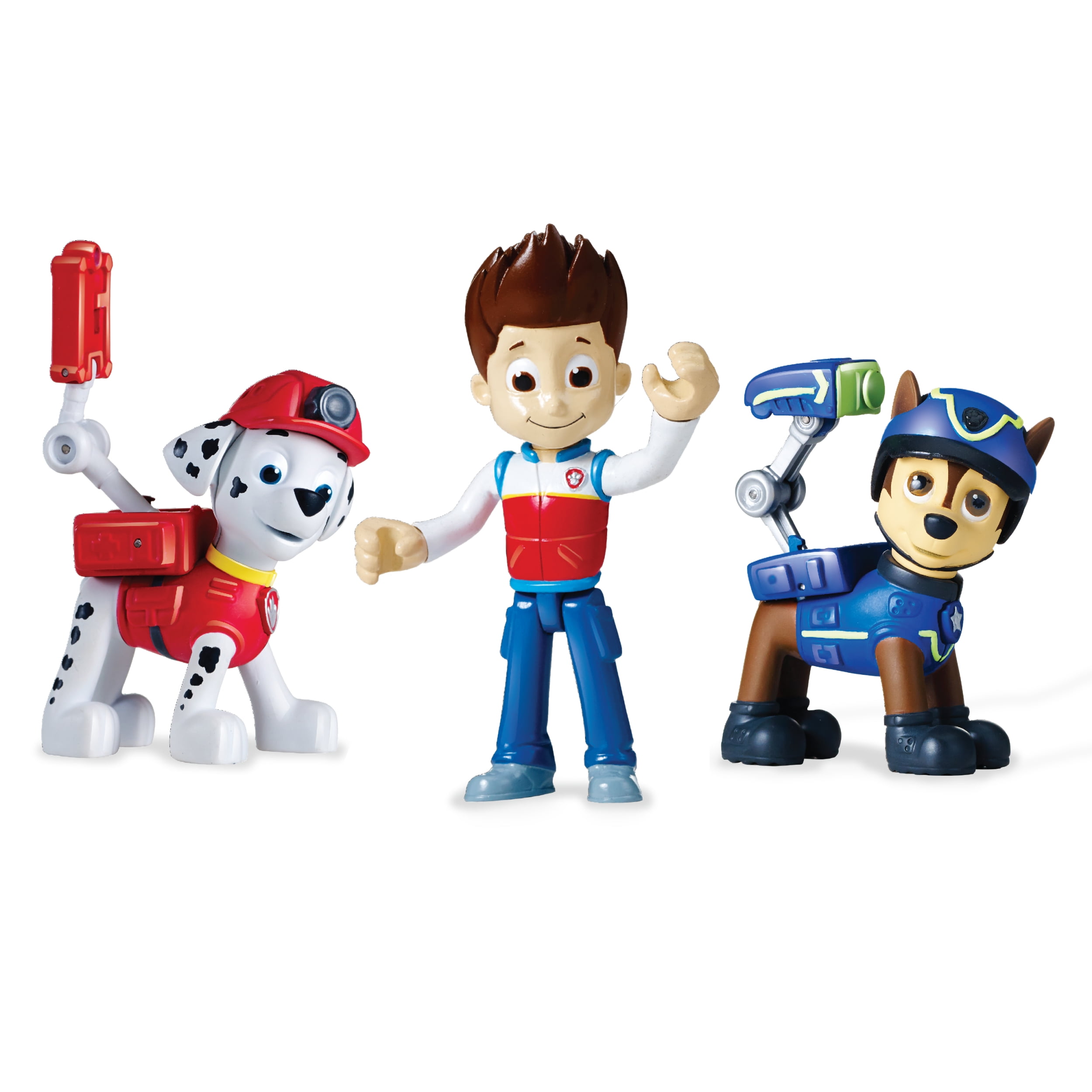 Paw Patrol Action Pack Pups 3-Pack, Ryder, Chase and Marshall Walmart.com