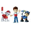 Paw Patrol Action Pack Pups Figure Set, 3-Pack, Ryder, Chase and Marshall