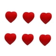 thumbnail image 4 of LOLIPPYY Tennis Racket 6Pcs Red Silicone Heart-Shaped Shock Absorbers for Vibration Reduction, 4 of 8