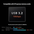 thumbnail image 3 of Lector de tarjetas PGYTECH CreateMate USB 3.2 CFexpress A/B 10Gbps, 3 of 7