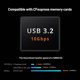 thumbnail image 3 of Lector de tarjetas PGYTECH CreateMate USB 3.2 CFexpress A/B 10Gbps, 3 of 7