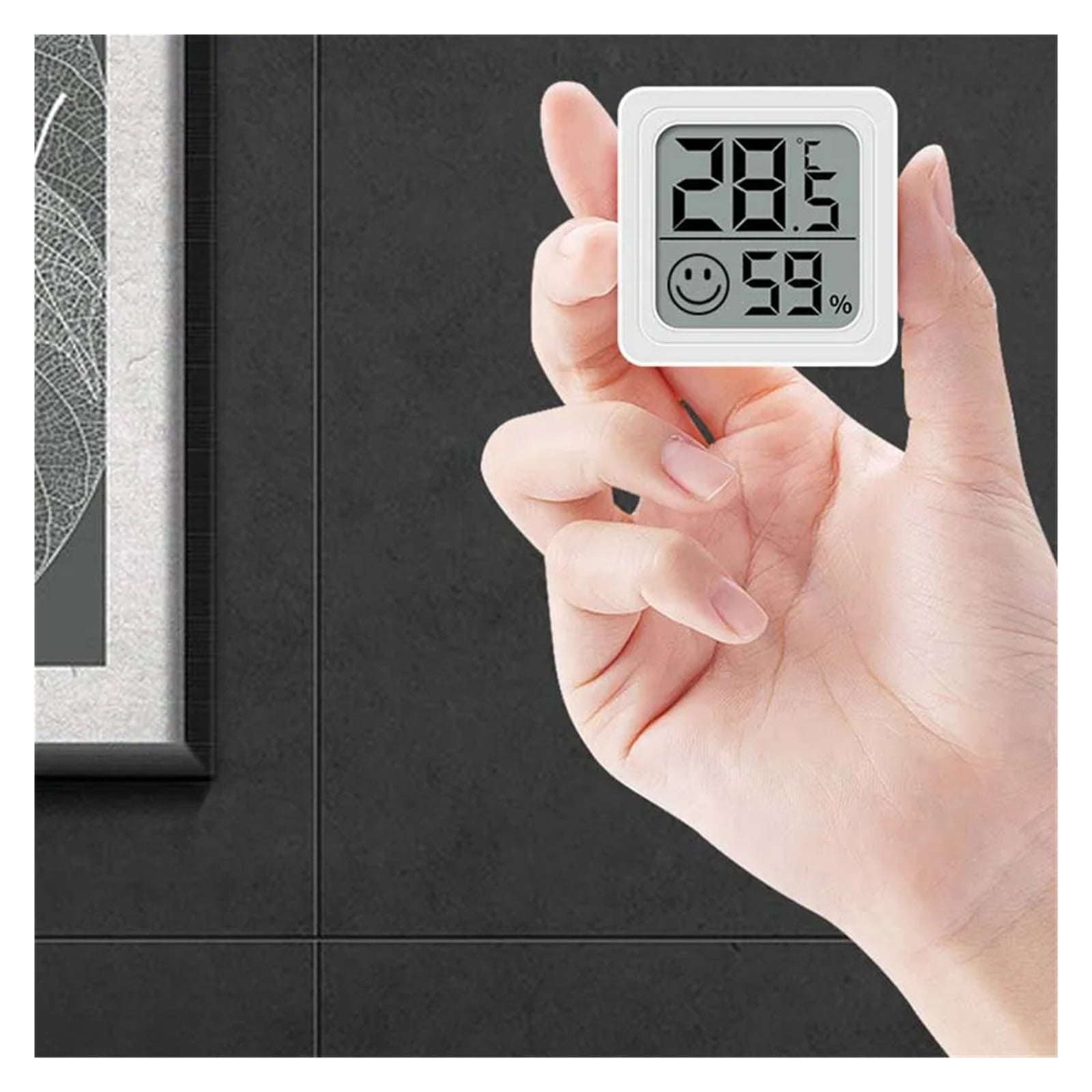 4pcs Digital Thermometer Hygrometer Indoor Mini Temperature LCD Electronic Monitor Hygrometer
