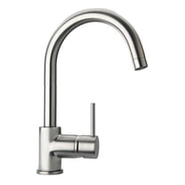 La Toscana 78PW250 Elba Single Hole Bathroom Faucet - Brushed Nickel