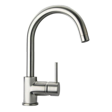 La Toscana 78PW250 Elba Single Hole Bathroom Faucet - Brushed Nickel