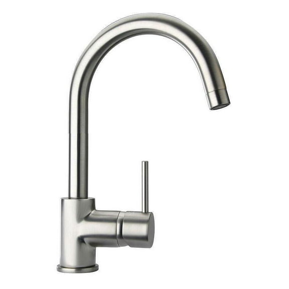 La Toscana 78PW250 Elba Single Hole Bathroom Faucet - Brushed Nickel
