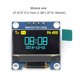 thumbnail image 2 of Kearding Módulo de pantalla OLED de 128x64 píxeles, puerto I2C/IIC, placa de pantalla Digital, placa de circuito, componentes electrónicos, Electrónica miscelánea, 2 of 6