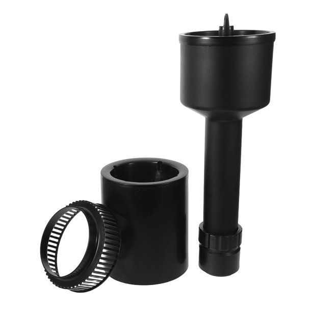 Luxshiny Filtrador De Superficie Para Acuario Negro Eficiente En Eliminación De Residuos Y Películas Aceitosas