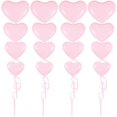 thumbnail image 1 of Valentine's Day Heart Cake Picks for Decoration 36Pcs Pink Cupcake Toppers, 1 of 3