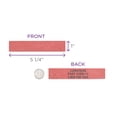 thumbnail image 4 of Carstens - Red 1.5-4 Inch Binder Spine Insert Cards, 5.25 x 1 Inch, Roll of 200 (1696 Series) - Ideal for 1.5-4 Inch Spine Insert Adhesive Pockets, 4 of 5