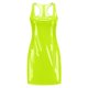 thumbnail image 4 of Gibobby Vestidos Casuales para Mujer Moda mujer sólido cuello en U sin mangas cuero Mini bolso Hip Night Club vestido(Verde,XL), 4 of 5