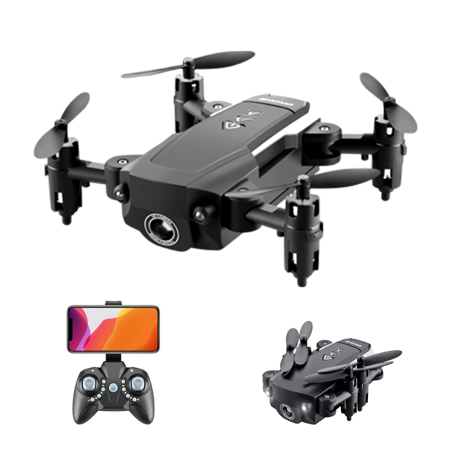 3 Batteries Syma X21W Wifi FPV Mini Drone Camera Live Video Selfie RC Quadcopter 