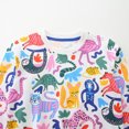 thumbnail image 4 of GYRATEDREAM Toddler Boys Girls Christmas Thanksgiving Sweatshirt Cartoon Long Sleeve Pull On Sweater Unisex Little Kids Fall Winter Clothes for 2-7Y Multi-color, 4 of 9