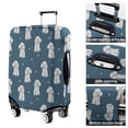 thumbnail image 5 of Poodle Dog and Footprint Luggage Cover Fashion Suitcase Cover Baggage Covers Fit 25-28 Inch Luggage (Go Travel), 5 of 5