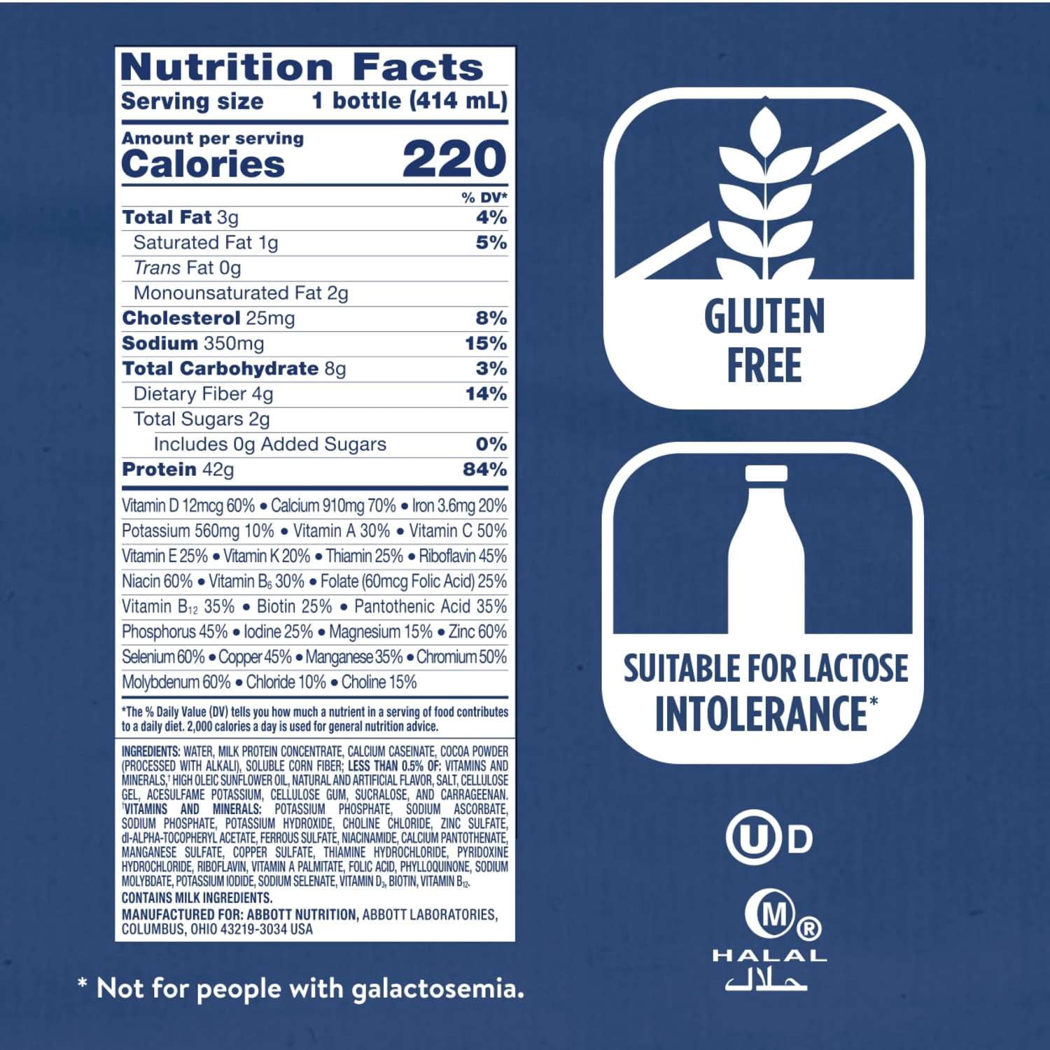 Ensure Max Protein Shake, 42g High Protein, Milk Chocolate, 14 fl oz