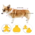 thumbnail image 4 of Revestir de perros con capucha transparente chaqueta de lluvia poncho para perros medios pequeños, 4 of 7