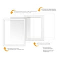 thumbnail image 2 of 7x10 Frame White With White Picture Mat For 7x10 Photo - White 9x12 Frame To Display Print or, 2 of 5