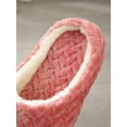 thumbnail image 2 of Women Lovely Slippers Soft Cotton Lining Plush Fleece Slip On House Shoes For Women Indoor Outdoor, 2 of 7