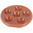 thumbnail image 2 of Ceramic Escargot Plate Practical Snail Plate Conch Baking Tray Baking Snail Dish, 2 of 4