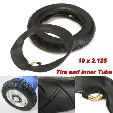 10 x 2.125 Black Tire and Inner Tube for Self Balancing Hoverboard Balance Car Electric